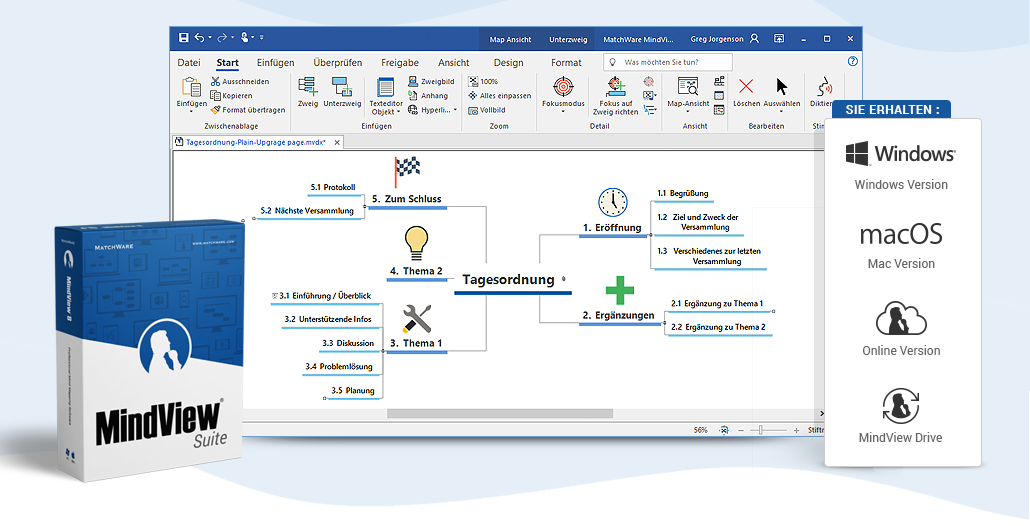 Matchware Veroffentlicht Die Mindview Suite Die Neue Und Erweiterte Subskriptionsbasiernde Version Bietet Eine Echte Multiplattform Mind