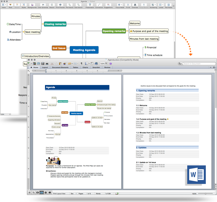 microsoft mind mapping software